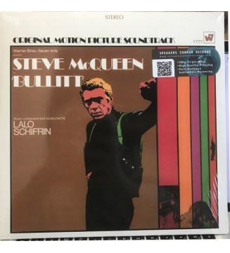 Lalo Schifrin - Bullitt (Original Motion Picture Soundtrack) (LP, Album, RE, RM, 180) vinyle mesvinyles.fr 