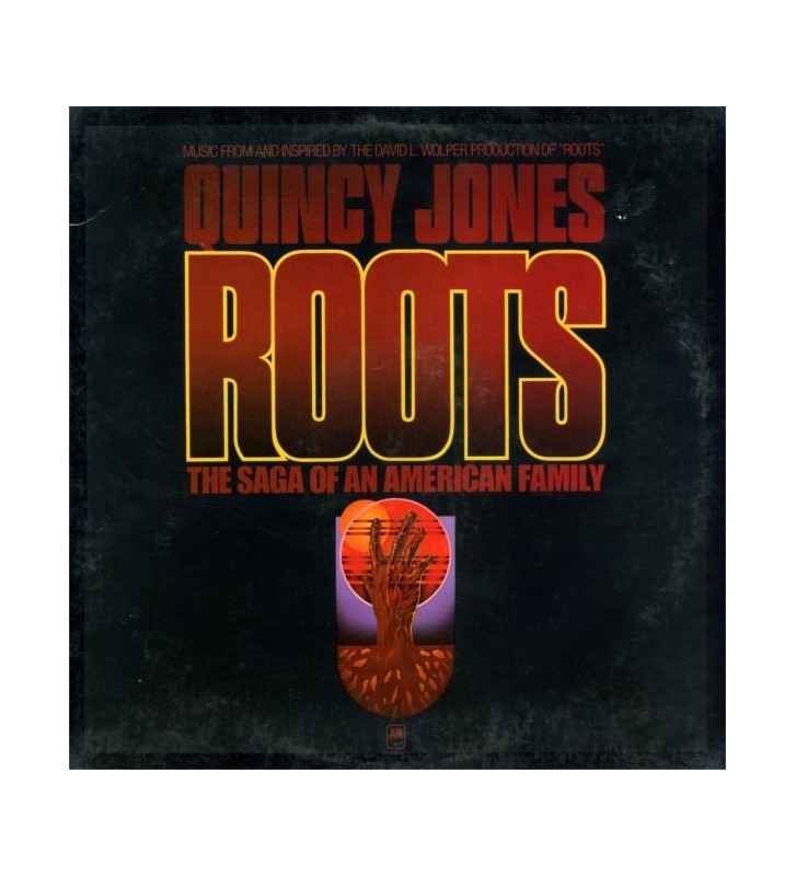 Quincy Jones - Roots (The Saga Of An American Family) (LP, Album, Mon) vinyle mesvinyles.fr 
