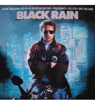 Various - Black Rain (Original Motion Picture Soundtrack) (LP, Album) vinyle mesvinyles.fr 