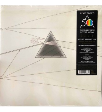 Pink Floyd - The Dark Side Of The Moon (Live At Wembley 1974) (LP, Album, S/Edition, 180) new mesvinyles.fr