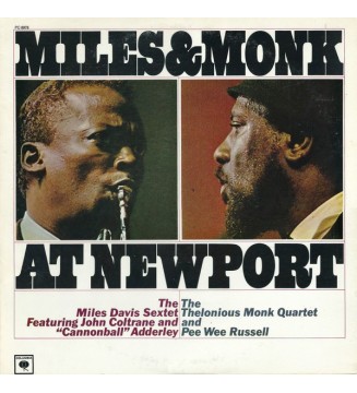 The Miles Davis Sextet Featuring John Coltrane And "Cannonball" Adderley* / The Thelonious Monk Quartet And Pee Wee Russell - M 