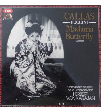 Callas*, Puccini*, Choeurs* Et Orchestre De La Scala De Milan*, Herbert von Karajan - Madama Butterfly (Extraits) (LP) vinyle me