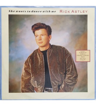 Rick Astley - She Wants To Dance With Me (12", Single) vinyle mesvinyles.fr 