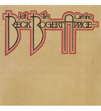 Beck, Bogert & Appice Vinyle Rouge Translucide mesvinyles.fr