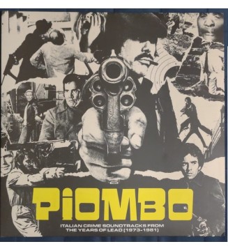 Various - Piombo - Italian Crime Soundtracks From The Years Of Lead (1973-1981) (2xLP, Comp) vinyle mesvinyles.fr 