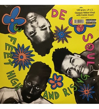 De La Soul - 3 Feet High And Rising (2xLP, Album, RE, Yel) vinyle mesvinyles.fr 
