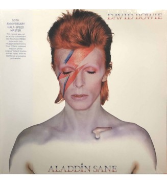David Bowie - Aladdin Sane (LP, Album, RE, 50t) vinyle mesvinyles.fr 
