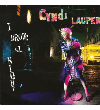 Cyndi Lauper - I Drove All Night (7', Single) mesvinyles.fr