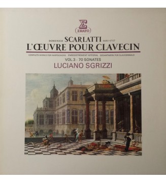 Domenico Scarlatti, Luciano Sgrizzi - 70 Sonates (4xLP, Box) vinyle mesvinyles.fr 