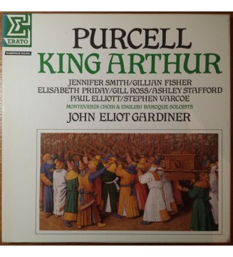 Purcell* - Monteverdi Choir* & English Baroque Soloists* ,  John Eliot Gardiner - King Arthur (2xLP + Box) vinyle mesvinyles.fr 