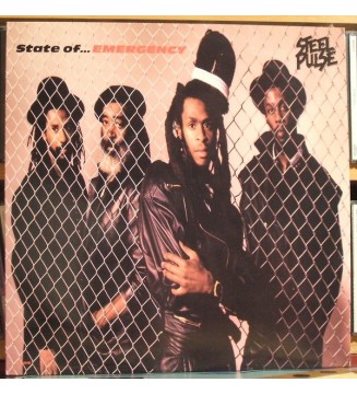 Steel Pulse - State Of Emergency (LP, Album) vinyle mesvinyles.fr 