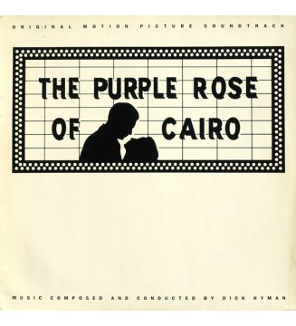 Dick Hyman - The Purple Rose Of Cairo (Original Motion Picture Soundtrack) (LP, Album) mesvinyles.fr