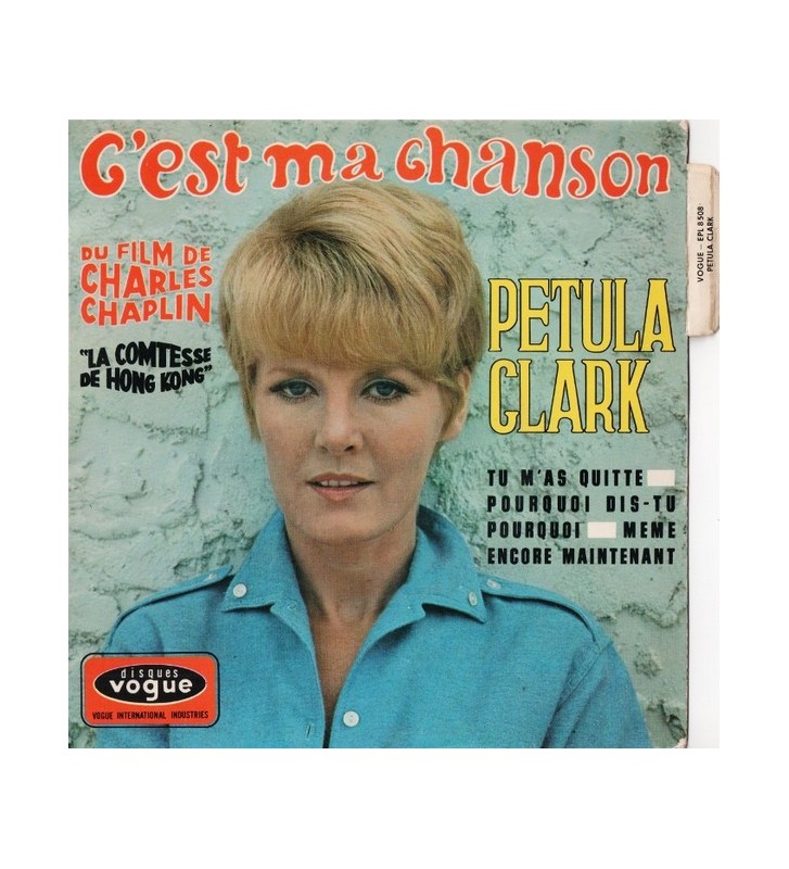 Petula Clark - C'est Ma Chanson (7", EP) vinyle mesvinyles.fr 