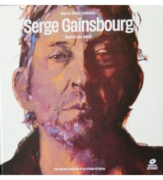 Serge Gainsbourg - Martin Pénet Présente Serge Gainsbourg Illustré Par PablO (LP, Comp) mesvinyles.fr