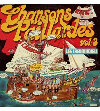 Les Crévaindieu - Chansons Paillardes Vol:3 (LP) mesvinyles.fr