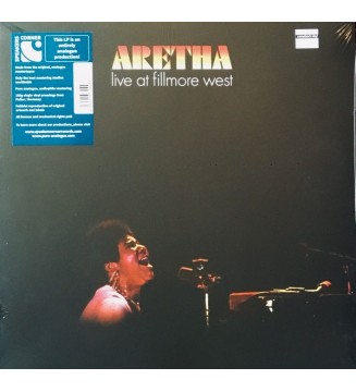 Aretha Franklin - Live At Fillmore West (LP, Album, RE, RM, 180) vinyle mesvinyles.fr 
