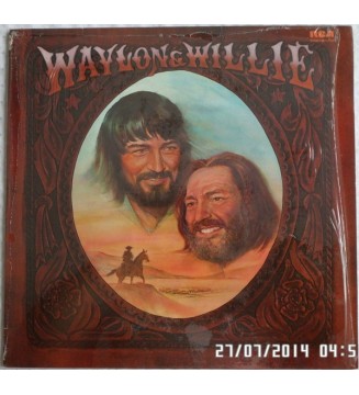 Waylon & Willie* - Waylon & Willie (LP, Album, RE) mesvinyles.fr