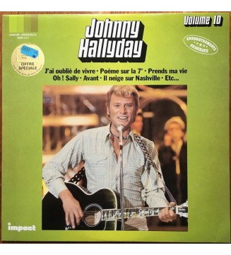Johnny Hallyday - Johnny Hallyday Volume 10 (LP, Comp) mesvinyles.fr