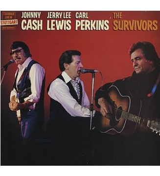 Johnny Cash, Jerry Lee Lewis, Carl Perkins - The Survivors (LP, Album) mesvinyles.fr
