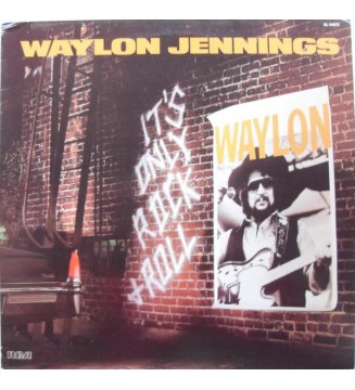 Waylon Jennings - It's Only Rock & Roll (LP, Album) mesvinyles.fr