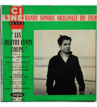 Jean Constantin - Les Quatre Cents Coups - Bande Sonore Originale Du Film (7', EP) mesvinyles.fr
