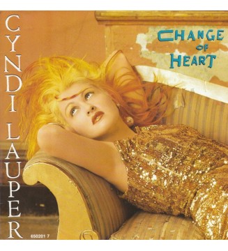 Cyndi Lauper - Change Of Heart (7', Single) mesvinyles.fr