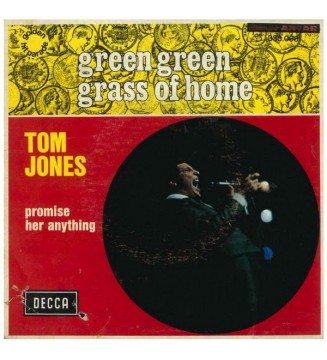 Tom Jones - Green Green Grass Of Home (7', Single, RE) mesvinyles.fr