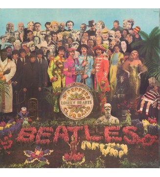 Beatles* - Sgt. Pepper's Lonely Hearts Club Band (LP, Album, RP, 2 B) mesvinyles.fr