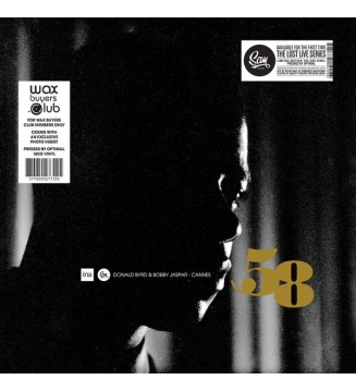 Donald Byrd & Bobby Jaspar - Cannes ‘58 (LP, Album, Club, Ltd, RM, 180) vinyle mesvinyles.fr 