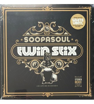 Soopasoul - Twin Stix (LP, Ltd, Whi) vinyle mesvinyles.fr 