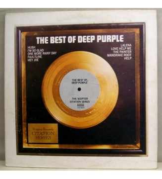 DEEP PURPLE - The Best Of Deep Purple (LP) vinyle mesvinyles.fr 