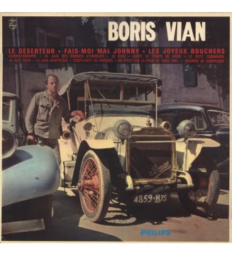 BORIS VIAN - Boris Vian (ALBUM,LP,STEREO) mesvinyles.fr