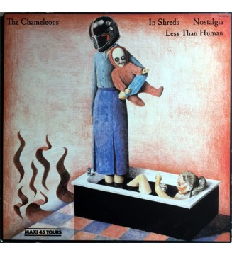THE CHAMELEONS - In Shreds / Nostalgia / Less Than Human (12') mesvinyles.fr