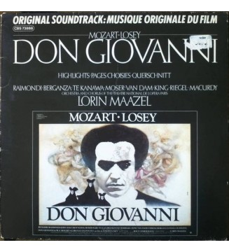 WOLFGANG AMADEUS MOZART - Don Giovanni - Highlights, Pages Choisies, Querschnitt (LP) mesvinyles.fr