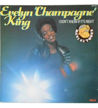 EVELYN KING - I Don't Know If It's Right (12') mesvinyles.fr