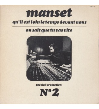 GéRARD MANSET - Qu'Il Est Loin Le Temps Devant Nous (7',PROMO,SINGLE) mesvinyles.fr