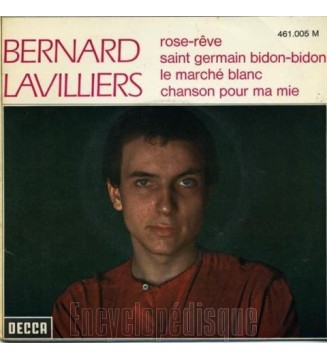 BERNARD LAVILLIERS - Rose-Rêve (7',EP) mesvinyles.fr