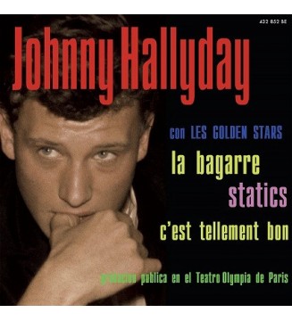 JOHNNY HALLYDAY - La Bagarre (7',EP) mesvinyles.fr