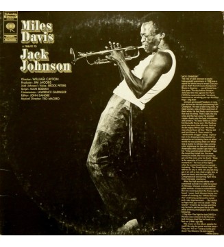 MILES DAVIS - A Tribute To Jack Johnson (ALBUM,LP) mesvinyles.fr
