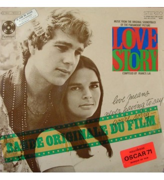 FRANCIS LAI - Love Story - Bande Originale Du Film (ALBUM,LP,STEREO) mesvinyles.fr