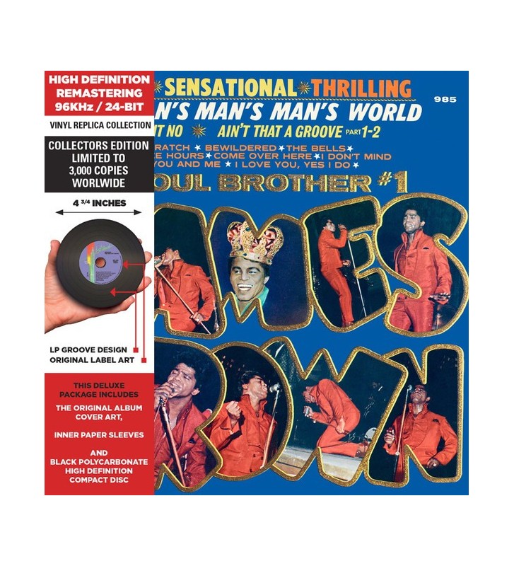JAMES BROWN - It's A Man's Man's Man's World: Soul Brother 1 (ALBUM) mesvinyles.fr 