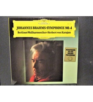 JOHANNES BRAHMS - Symphonie No. 4 (LP,STEREO) mesvinyles.fr