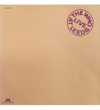 THE WHO - Live At Leeds (ALBUM,LP) mesvinyles.fr
