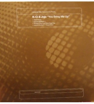 K-CI & JOJO - You Bring Me Up (12',PROMO) mesvinyles.fr