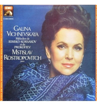 GALINA VISHNEVSKAYA - Mélodies De Rimsky-Korsakov Et De Prokofiev (ALBUM,LP) mesvinyles.fr 