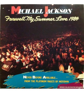 MICHAEL JACKSON - Farewell My Summer Love 1984 (ALBUM,LP) mesvinyles.fr