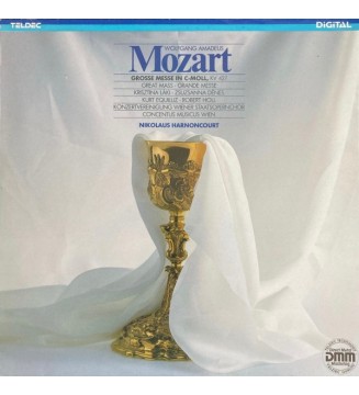 WOLFGANG AMADEUS MOZART - Grosse Messe In C-moll, KV 427 (ALBUM,LP) mesvinyles.fr 