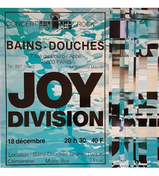 Joy Division – Les Bains Douches mesvinyles.fr