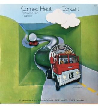 CANNED HEAT - '70 Concert: Recorded Live In Europe (LP) mesvinyles.fr