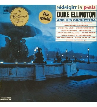 DUKE ELLINGTON AND HIS ORCHESTRA - Midnight In Paris (ALBUM,LP) mesvinyles.fr